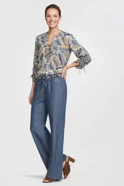 Wehkamp Dreamstar blousetop blauw aanbieding