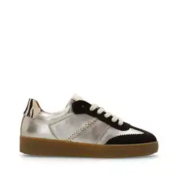 Wehkamp Manfield leren sneakers goud/bruin aanbieding