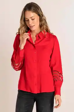 Wehkamp Ivy Beau blouse rood aanbieding