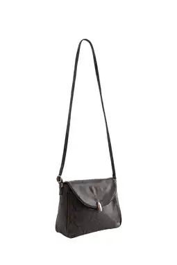 Wehkamp WE Fashion crossbody tas donkerbruin aanbieding