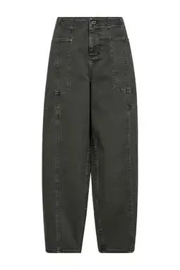 Wehkamp Mos Mosh barrel jeans grey denim aanbieding