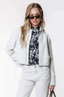 Wehkamp Colourful Rebel denim spijkerjas ecru aanbieding