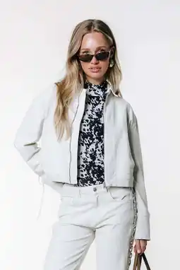 Wehkamp Colourful Rebel denim spijkerjas ecru aanbieding