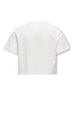 Wehkamp KIDS ONLY GIRL T-shirt wit/blauw aanbieding