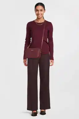 Wehkamp Anytime longsleeve bordeauxrood aanbieding