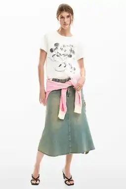 Wehkamp Desigual T-shirt wit aanbieding