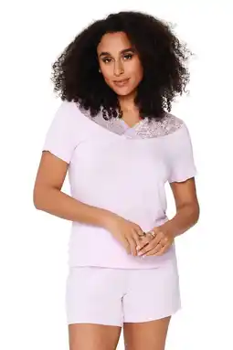Wehkamp LingaDore shortama lichtroze aanbieding