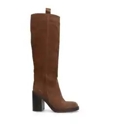 Wehkamp Sacha suède hoge laarzen cognac aanbieding