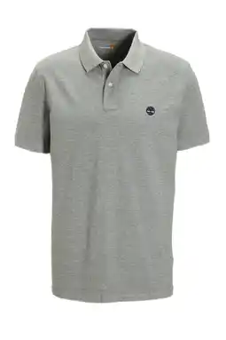 Wehkamp Timberland regular polo grijs aanbieding