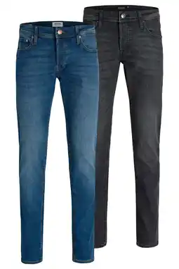 Wehkamp JACK & JONES JEANS INTELLIGENCE JJIGLENN JJORIGINAL slim fit jeans multi aanbieding