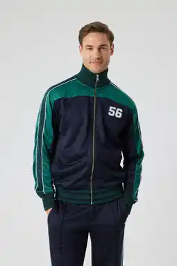 Wehkamp Björn Borg vest donkerblauw/groen aanbieding