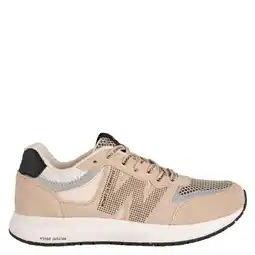 Wehkamp Woden Rigmor Open Mesh sneakers beige aanbieding