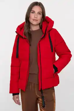 Wehkamp Geisha gewatteerde jas rood aanbieding