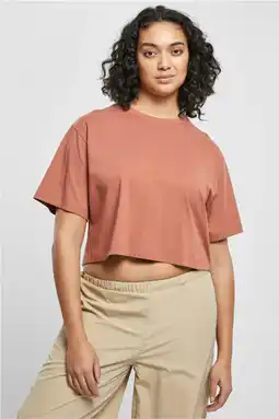 Wehkamp Urban Classics Curvy T-shirt terra aanbieding