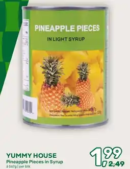 Amazing Oriëntal Yummy house Pineapple Pieces in Syrup aanbieding
