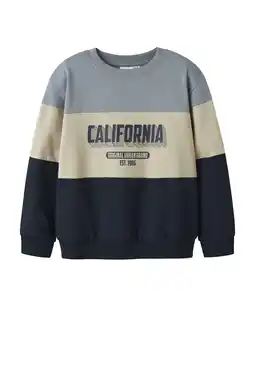 Wehkamp NAME IT KIDS sweater donkerblauw aanbieding