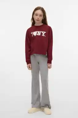 Wehkamp VERO MODA GIRL sweater donkerrood aanbieding