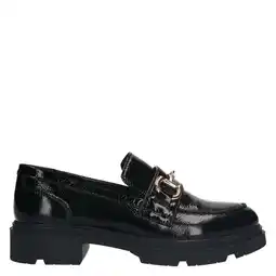 Wehkamp Manfield chunky lakleren loafers zwart aanbieding