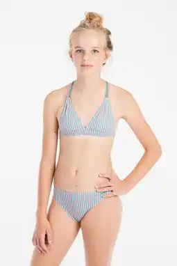 Wehkamp Protest triangel bikini PRTTICA JR roze/groen aanbieding