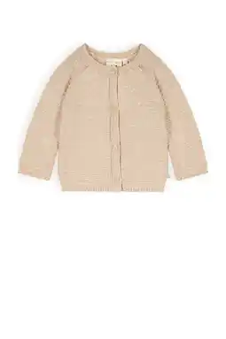 Wehkamp Petite Maison vest beige grof gebreid aanbieding