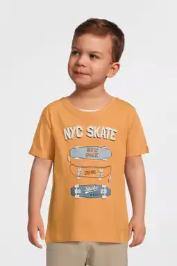 Wehkamp NAME IT MINI T-shirt geel aanbieding