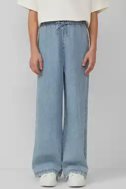 Wehkamp s.Oliver highwaist regular fit jeans light blue denim aanbieding