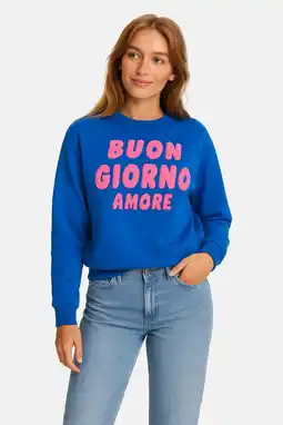Wehkamp Cars sweater blauw aanbieding
