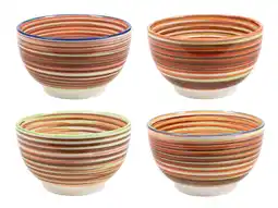 Wehkamp Cookinglife Soepkommen / Kommen Rhythm & Lines ø 14 cm - 4 Stuks aanbieding