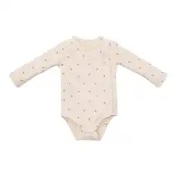 Wehkamp Little Dutch overslagromper beige/groen aanbieding