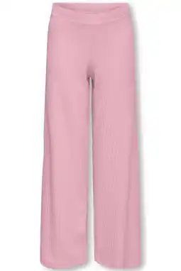 Wehkamp KIDS ONLY GIRL wide leg casual broek roze aanbieding