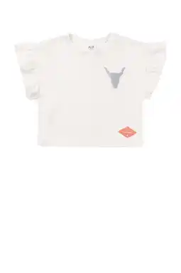 Wehkamp Alix Mini T-shirt ecru aanbieding