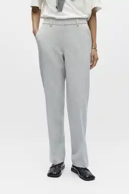 Wehkamp OBJECT Straight regularwaist casual broek aanbieding