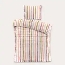 Wehkamp W katoen-polyester dekbedovertrek 1-persoons (140x220 cm) aanbieding