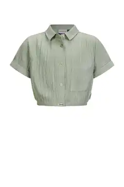 Wehkamp Retour Jeans blouse groen aanbieding
