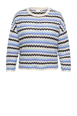 Wehkamp ONLY CARMAKOMA gebreide trui crochet aanbieding