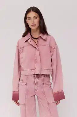 Wehkamp HARPER & YVE denim spijkerjas lichtroze aanbieding