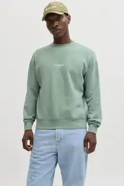 Wehkamp JACK & JONES ESSENTIALS sweater turquoise aanbieding