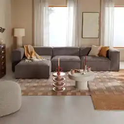 Wehkamp NOUS Living 4-zitsbank met hocker Igor aanbieding