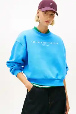 Wehkamp Tommy Hilfiger sweater blauw aanbieding