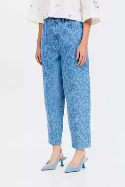 Wehkamp CKS barrel jeans light blue denim aanbieding