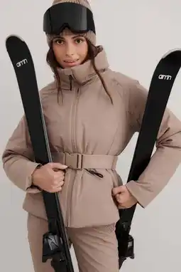Wehkamp Aim'n ski-jas Verbier beige aanbieding