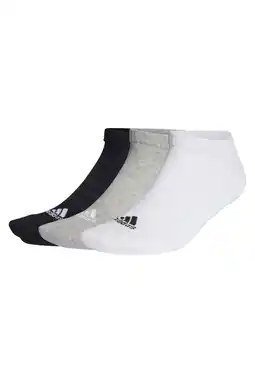 Wehkamp adidas Performance sportsokken - zwart/grijs/wit (set van 3) aanbieding