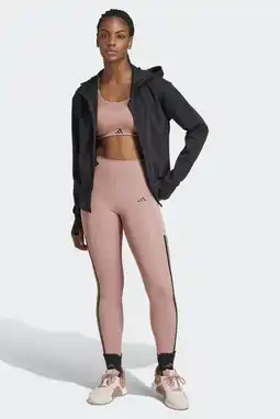 Wehkamp adidas Performance sportlegging Optimé roze aanbieding