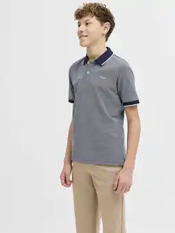 Wehkamp JACK & JONES JUNIOR polo marineblauw aanbieding