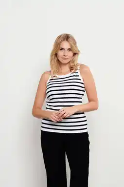 Wehkamp Co Woman mouwloze top zwart aanbieding