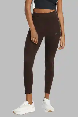 Wehkamp adidas Sportswear legging bruin/panterprint aanbieding