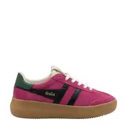 Wehkamp Gola Athena suède sneakers fuchsia/blauw aanbieding