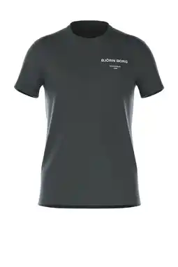 Wehkamp Björn Borg sport T-shirt Essential grijs aanbieding