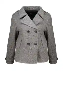 Wehkamp MS Mode manteljas grijs melange aanbieding