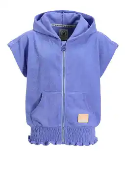 Wehkamp Me & My Monkey vest van badstof paars aanbieding